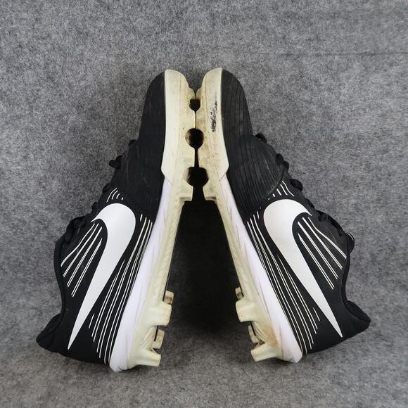 Nike Shoes Womens 8 Softball Cleats Lunar Hyperdiamond  3 Pro Sport Black White - Picture 11 of 13